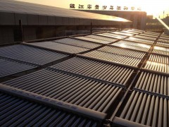 江蘇歐貝鎮(zhèn)江索普中學1200噸游泳池熱水工程竣工